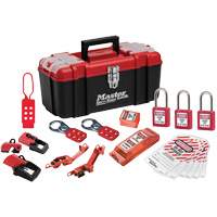 Basic Lockout Kit with Zenex Thermoplastic Locks, Electrical Kit, 20 Components Ottawa Fastener Supply