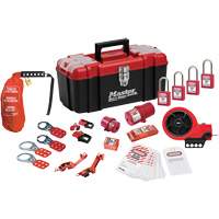 Premier Lockout Kit with Zenex Thermoplastic Locks, Electrical Kit, 21 Components Ottawa Fastener Supply