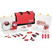 Premier Lockout Kit with Zenex Thermoplastic Locks, Electrical Kit, 27 Components Ottawa Fastener Supply