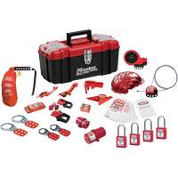 Premier Lockout Kit with Zenex Thermoplastic Locks, Electrical/Valve Kit, 27 Components Ottawa Fastener Supply