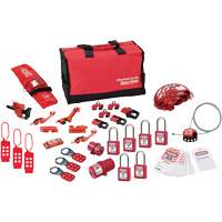 Premier Lockout Kit with Zenex Thermoplastic Locks, Electrical/Valve Kit, 34 Components Ottawa Fastener Supply