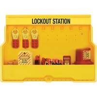 Premier Electrical Lockout Station, None Padlocks, 16 Padlock Capacity, Padlocks Not Included Ottawa Fastener Supply