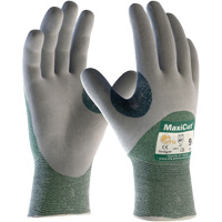 ATG MaxiCut&reg; Engineered Yarn Cut Resistant Gloves, Size Large, 15 Gauge, Nitrile Coated, Engineered Yarn Shell, ASTM ANSI Level A2/EN 388 Level 3/EN 388 Level B Ottawa Fastener Supply