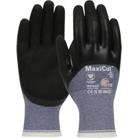 ATG MaxiCut&reg; Oil Cut-Resistant Gloves, Size Large, 15 Gauge, Nitrile Coated, Engineered Yarn Shell, ASTM ANSI Level A3/EN 388 Level 4/EN 388 Level C Ottawa Fastener Supply
