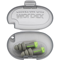 Bouchons d'oreilles r&eacute;utilisables Alphas, Sans cordon, Vrac - &eacute;tui en plastique, 27 dB NRR, Taille unique Ottawa Fastener Supply