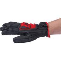 Goatskin Impact Gloves, Small, Grain Leather Palm Ottawa Fastener Supply