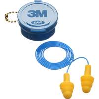 E-A-R Ultrafit Premolded Earplugs, Corded, Pair - Plastic Case, 25 dB NRR, One-Size Ottawa Fastener Supply