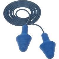 E-A-R Ultrafit Premolded Earplugs, Corded, One-Size, Bulk - Polybag, NRR 25 dB NRR dB Ottawa Fastener Supply