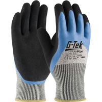 G-Tek&reg; PolyKor&reg; Insulated Cut-Resistant Glove, Size Small, 13 Gauge, Rubber Latex Coated, Engineered Yarn Shell, ANSI/ISEA 105 Level 3 Ottawa Fastener Supply