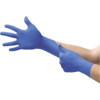 Gants Microflex N85, T-petit, Nitrile, 3,5 mils, Sans poudre, Bleu, Classe 2 Ottawa Fastener Supply