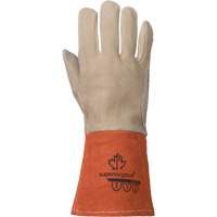 TIG Welding Gloves, Grain Deerskin, Size Medium Ottawa Fastener Supply