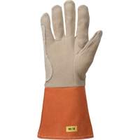 TIG Welding Gloves, Grain Deerskin, Size Medium Ottawa Fastener Supply