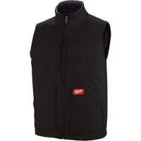 Heavy-Duty Sherpa-Lined Vest, Men's, Small, Black Ottawa Fastener Supply