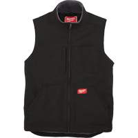Heavy-Duty Sherpa-Lined Vest, Men's, Small, Black Ottawa Fastener Supply