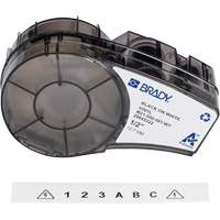 Repositionable Multi-Purpose Labels with Ribbon, Black Ottawa Fastener Supply