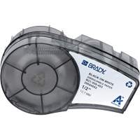 Water Soluble Labels with Ribbon, Black Ottawa Fastener Supply