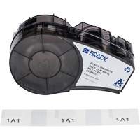 Self-Laminating Wrap Around Labels with Ribbon, Black Ottawa Fastener Supply