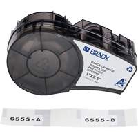 Harsh Environment Multi-Purpose Labels with Ribbon, Black Ottawa Fastener Supply