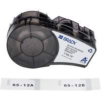 Harsh Environment Multi-Purpose Labels with Ribbon, Black Ottawa Fastener Supply