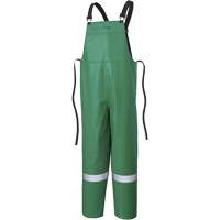 CA-43<sup>®</sup> FR Chemical- & Acid-Resistant Safety Bib Pants, Small, Green SHB227 | Ottawa Fastener Supply