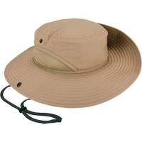 Chapeau l&eacute;ger de forestier Chill-Its 8936 avec panneau en maille, Khaki Ottawa Fastener Supply