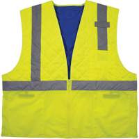 Chill-Its 6668 Safety Cooling Vest, Small, High Visibility Lime-Yellow SHB413 | Ottawa Fastener Supply