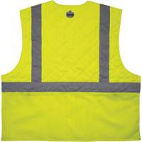 Chill-Its 6668 Safety Cooling Vest, Small, High Visibility Lime-Yellow SHB413 | Ottawa Fastener Supply