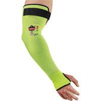 ProFlex 7941-PR Cut-Resistant Protective Arm Sleeve, TenaLux, 18", ASTM ANSI Level A4/EN 388 Level D, High Visibility Lime Ottawa Fastener Supply