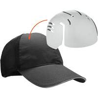 Skullerz 8946 Standard Baseball Cap with Bump Cap Insert, Black SHB490 | Ottawa Fastener Supply