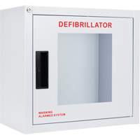 Standard Large AED Cabinet with Alarm, Zoll AED Plus<sup>®</sup>/Zoll AED 3™/Cardio-Science/Physio-Control For, Non-Medical SHC001 | Ottawa Fastener Supply