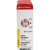 SmartCompliance&reg; Refill Adhesive Bandages, Rectangular/Square, 3", Fabric, Non-Sterile Ottawa Fastener Supply
