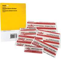 SmartCompliance&reg; Refill Adhesive Bandages, Assorted, Fabric/Plastic, Non-Sterile Ottawa Fastener Supply