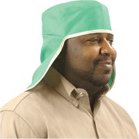 Weldlite Welding Cap With Neck Drape, One Size, Green Ottawa Fastener Supply