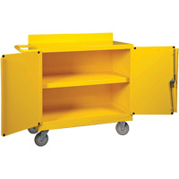 Spill Control Center Cart, 18" L x 38.375" W x 36" H Ottawa Fastener Supply