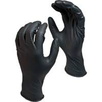 Green Monkey Biodegradable Disposable Gloves, Small, Nitrile, 8-mil, Powder-Free, Black Ottawa Fastener Supply