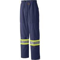 6003P Traffic Safety Pants, Polyester, X-Small, Navy Blue Ottawa Fastener Supply