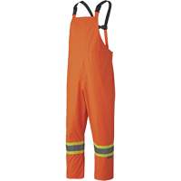 5608 210D Waterproof Rain Suit, Polyester/PVC, Small, High Visibility Orange Ottawa Fastener Supply