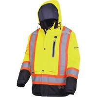 5408 Veste imperm&eacute;able &agrave; isolation thermique, Hommes, Petit, Jaune lime haute visibilit&eacute; Ottawa Fastener Supply