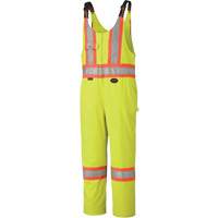 6616 Overalls, Poly-Cotton, 36, High Visibility Lime-Yellow Ottawa Fastener Supply