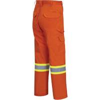 4462 Bright Safety Cargo Pants with Startech&reg; Tape, Cotton, 30, High Visibility Orange Ottawa Fastener Supply