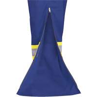 7706 FR-Tech&reg; Flame-Resistant Coverall with Leg Zippers, Size 36, Royal Blue, 9.7 cal/cm² Ottawa Fastener Supply