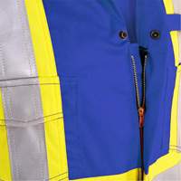 7706T FR-Tech&reg; Flame-Resistant Coverall with Leg Zippers, Size 40 (Tall), Royal Blue, 9.7 cal/cm² Ottawa Fastener Supply