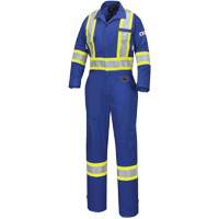 7704W FR-Tech&reg; Women's FR/Arc-Rated Coveralls, Size X-Small, Royal Blue, 10 cal/cm² Ottawa Fastener Supply