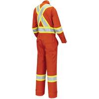 7702W FR-Tech&reg; Women's FR/Arc-Rated Coveralls, Size X-Small, High Visibility Orange, 10 cal/cm² Ottawa Fastener Supply