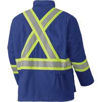 5523 Flame-Resistant Safety Parka, Small, Royal Blue, 58 cal/cm² Ottawa Fastener Supply
