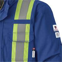 5523 Flame-Resistant Safety Parka, Small, Royal Blue, 58 cal/cm² Ottawa Fastener Supply