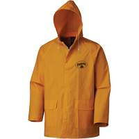 Flame-Resistant Rain Suit, Polyester/PVC, X-Small, Yellow SHE493 | Ottawa Fastener Supply