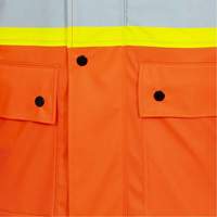 5892PKT High-Visibility FR Waterproof Safety Jacket, X-Small, High Visibility Orange Ottawa Fastener Supply