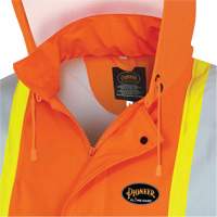 5892PKT High-Visibility FR Waterproof Safety Jacket, X-Small, High Visibility Orange Ottawa Fastener Supply