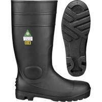 Safety Boots, PVC, Steel Toe, Size 10 SHE679 | Ottawa Fastener Supply